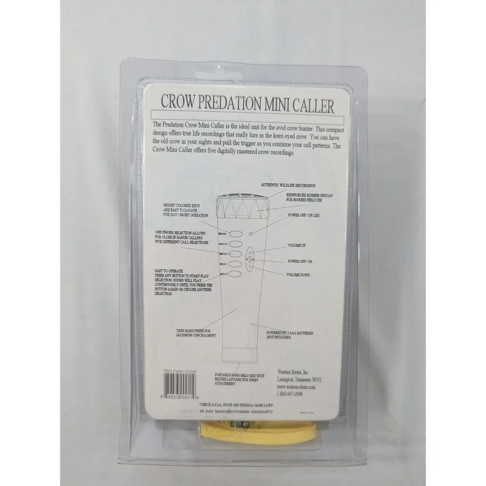 New Western Rivers‎ Predation Crow Hunter II Mini  Caller